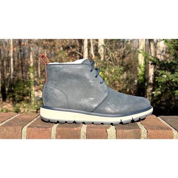 NWT SWIMS Men\'s Motion Chukka Boots Color Navy Men’s Size 8 / $258 Retail main image 6